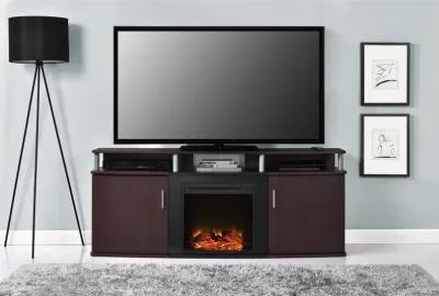 Carson Electric Fireplace TV Console for TVs up to 70"