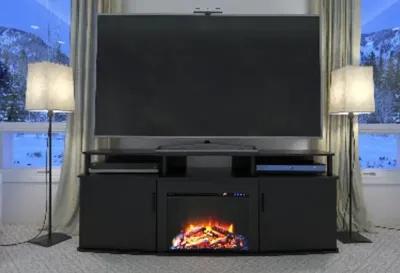 Carson Electric Fireplace TV Console for TVs up to 70"