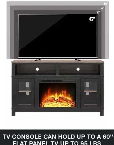 Carver Electric Fireplace TV Stand for TVs up to 60"