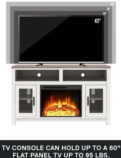 Carver Electric Fireplace TV Stand for TVs up to 60"