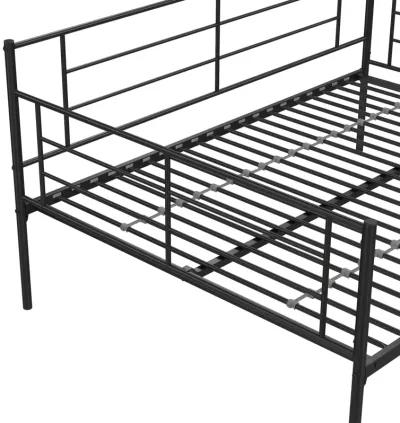 Praxis Metal Daybed with Steel Frame and Slats