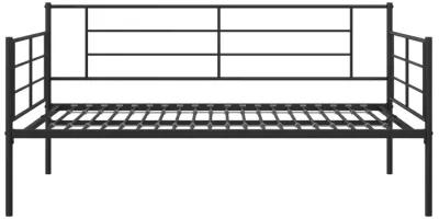 Praxis Metal Daybed with Steel Frame and Slats