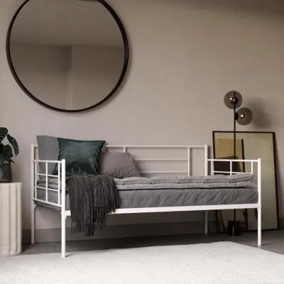 Praxis Metal Daybed with Steel Frame and Slats