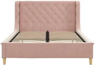 Monarch Hill Ambrosia Upholstered Bed with Diamond Tufted Headboard