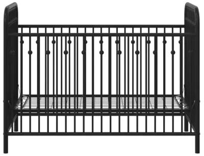 Monarch Hill Ivy Metal Crib Adjusts to 3 Different Heights