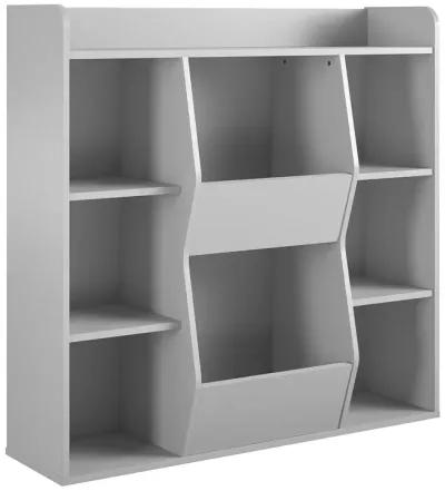 Jocelyn Large Toy Storage Bookcase with 8 Open Compartments