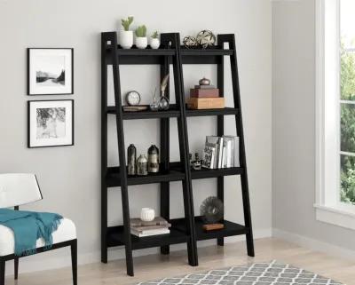 Lawrence 4 Shelf Ladder Bookcase Bundle, Set of 2