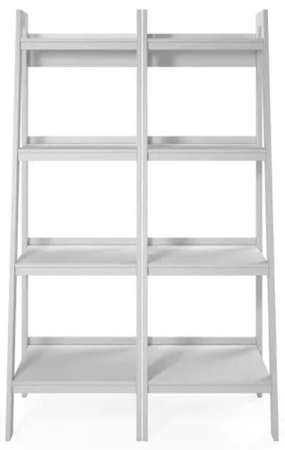 Lawrence 4 Shelf Ladder Bookcase Bundle, Set of 2