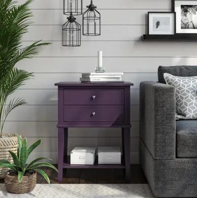 Franklin Accent Table with 2 Drawers