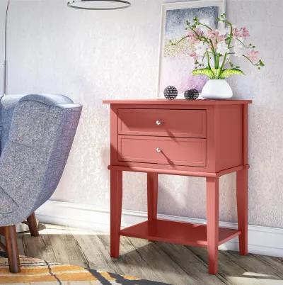 Franklin Accent Table with 2 Drawers