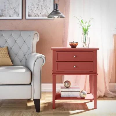 Franklin Accent Table with 2 Drawers