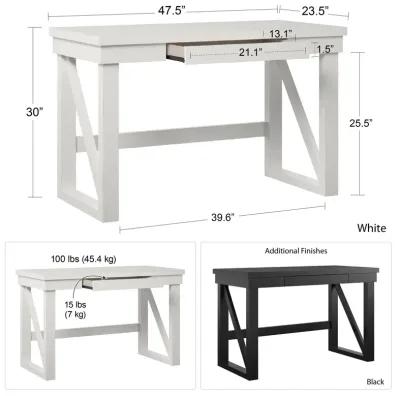 Crestwood Computer Desk with 1 Storage Drawer