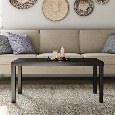 Parsons Hollow Core Coffee Table with Large Top