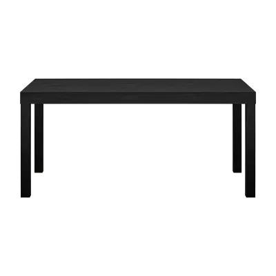 Parsons Hollow Core Coffee Table with Large Top