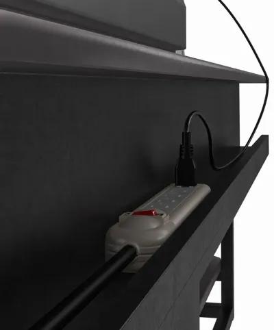 Quest Two-Tier Gaming TV Stand for TVs up to 65 Inches with Controller Holder