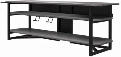 Quest Two-Tier Gaming TV Stand for TVs up to 65 Inches with Controller Holder