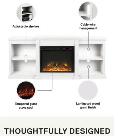 Manchester Electric Fireplace TV Stand for TVs up to 70"