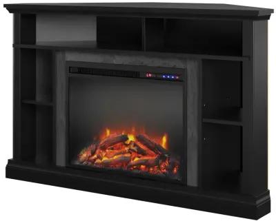 Overland Electric Corner Fireplace for TVs up to 50 Inches