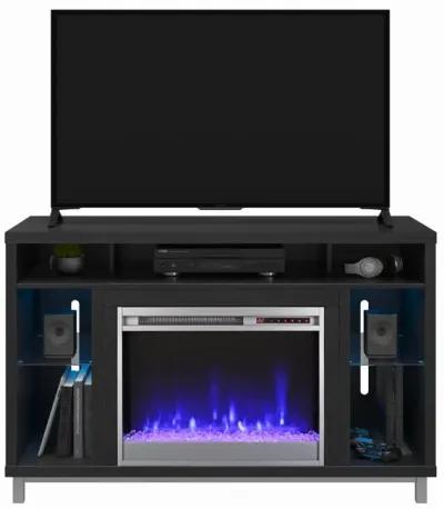 Lumina Fireplace TV Stand for TVs up to 48 Inch with 7 Color LED Lights