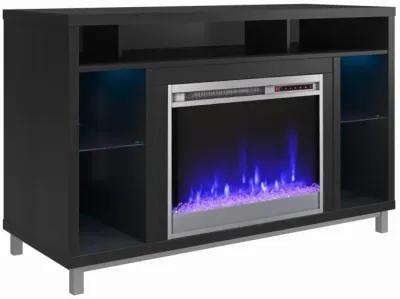 Lumina Fireplace TV Stand for TVs up to 48 Inch with 7 Color LED Lights