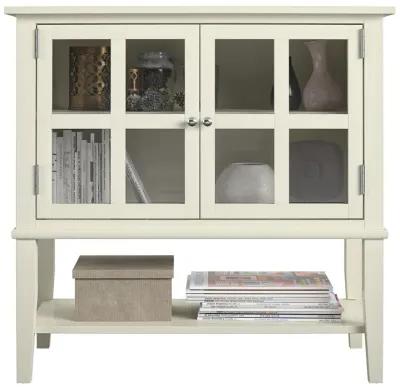 Franklin 2 Glass Door Storage Cabinet