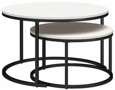 Camdale Nesting Coffee Table and End Table 4 Piece Set