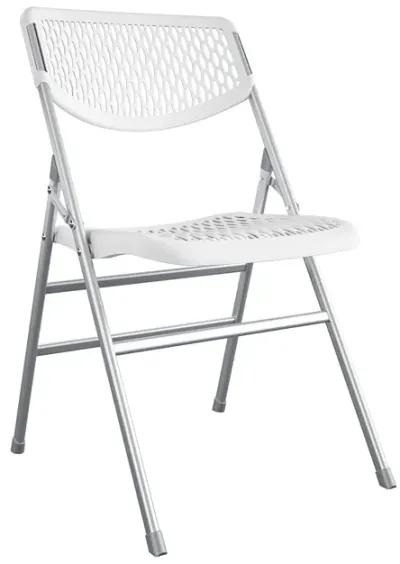 Ultra Comfort Commercial XL Plastic Folding Chair, Set of 2 or 4