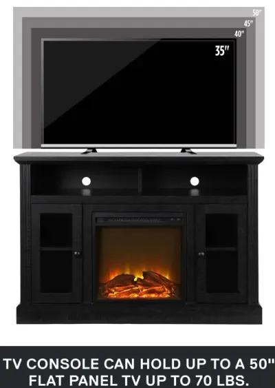 Chicago Electric Fireplace TV Console for TVs up to a 50"