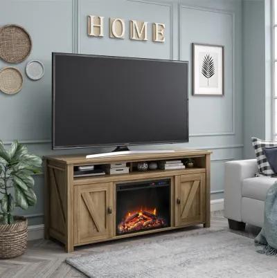 Farmington Electric Fireplace TV Console for TVs up to 60 Inch