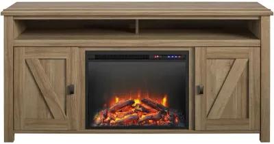 Farmington Electric Fireplace TV Console for TVs up to 60 Inch