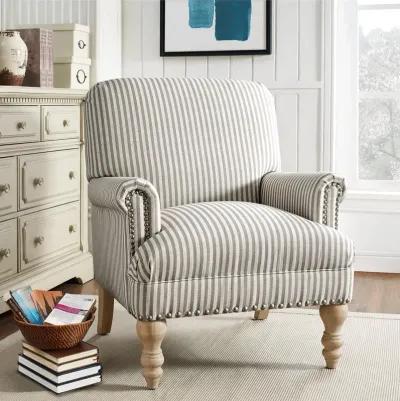 Jaya Upholstered Accent Chair with Solid Wood Feet