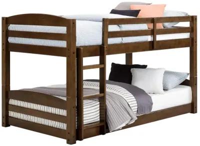 Sierra Twin over Twin Wood Bunk Bed, Converts into 2 Twin Beds