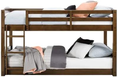 Sierra Twin over Twin Wood Bunk Bed, Converts into 2 Twin Beds