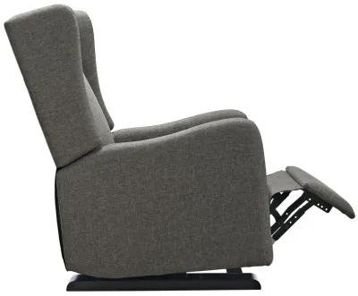 Rylee Upholstered Tall Wingback Glider Recliner Chair