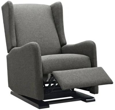 Rylee Upholstered Tall Wingback Glider Recliner Chair