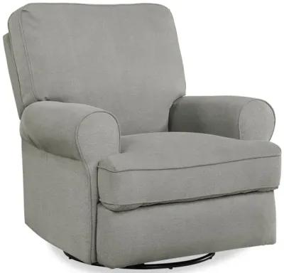 Tiana Swivel Glider Recliner Chair with Big Roll Arms and Pillowback