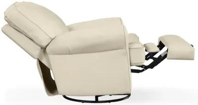 Tiana Swivel Glider Recliner Chair with Big Roll Arms and Pillowback