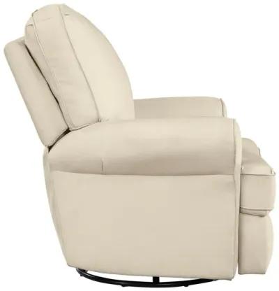 Tiana Swivel Glider Recliner Chair with Big Roll Arms and Pillowback