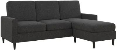 Kaci Linen Upholstered Reversible Sectional