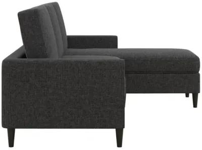 Kaci Linen Upholstered Reversible Sectional