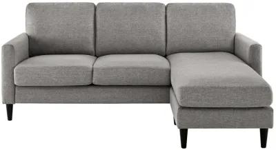 Kaci Linen Upholstered Reversible Sectional