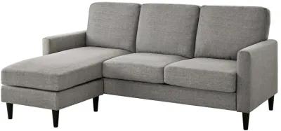 Kaci Linen Upholstered Reversible Sectional