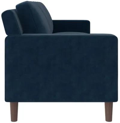 Brynn Fabric Upholstered 3 Seater Sofa with Wood Legs