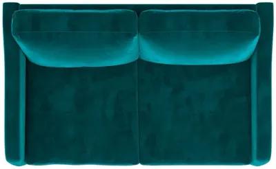 Marbella Velvet Upholstered 2-Seater Loveseat Sofa