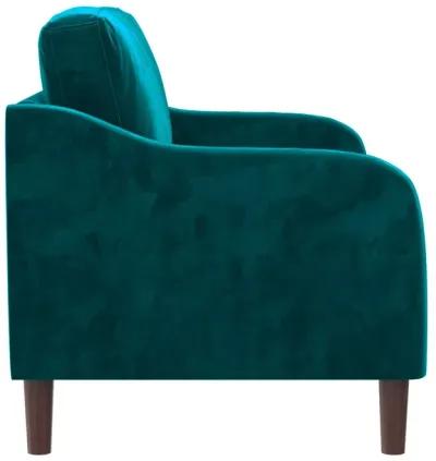 Marbella Velvet Upholstered 2-Seater Loveseat Sofa