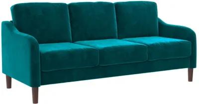 Marbella Velvet Upholstered 3-Seater Sofa