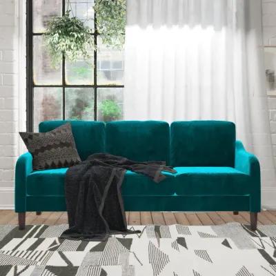 Marbella Velvet Upholstered 3-Seater Sofa