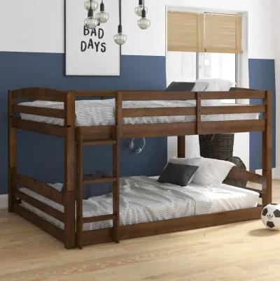 Sierra Full over Full Wood Bunk Bed, Converts into 2 Full Beds