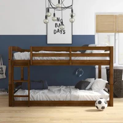 Sierra Full over Full Wood Bunk Bed, Converts into 2 Full Beds