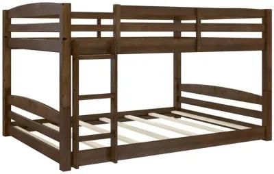 Sierra Full over Full Wood Bunk Bed, Converts into 2 Full Beds